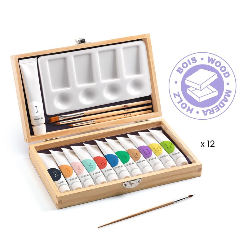 Artists Box with 12 Gouaches
