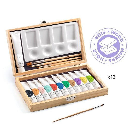 Artists Box with 12 Gouaches