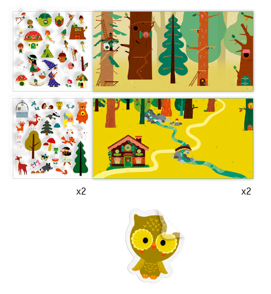 
                      
                        The Magical Forest Sticker Set
                      
                    