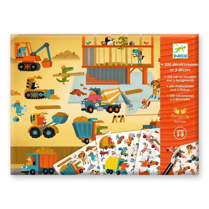 Asphalt Construction & Racing Decals