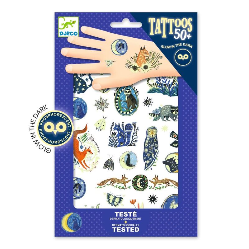 Tattoos | Nighttime Glow in the Dark