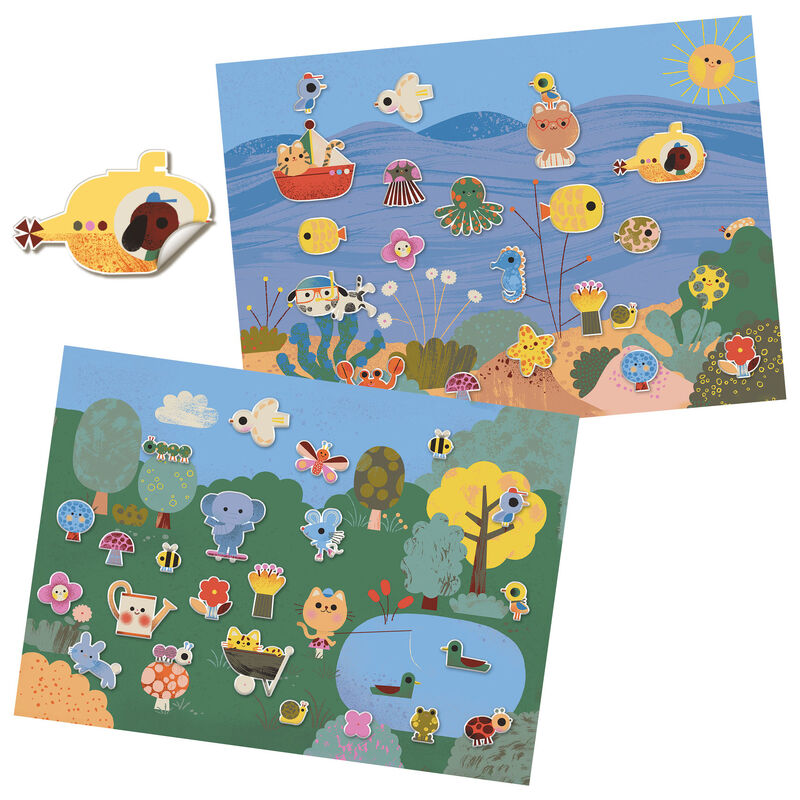 
                      
                        Summertime 30 pc Reusable Puffy Stickers
                      
                    