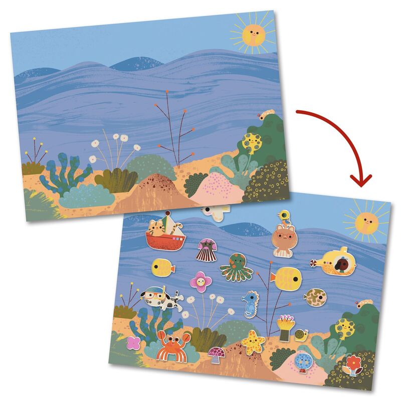 
                      
                        Summertime 30 pc Reusable Puffy Stickers
                      
                    
