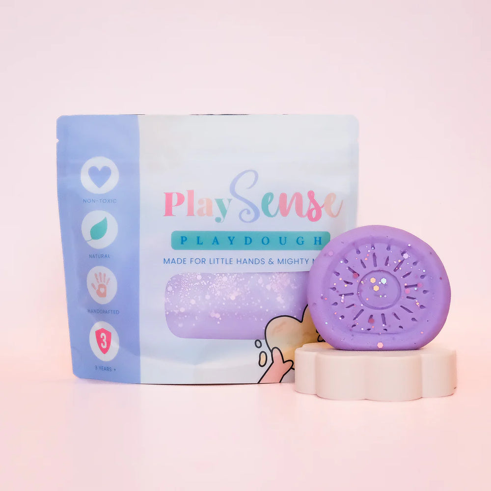 Dough Glitter Pastel Purple Bubblegum Scented