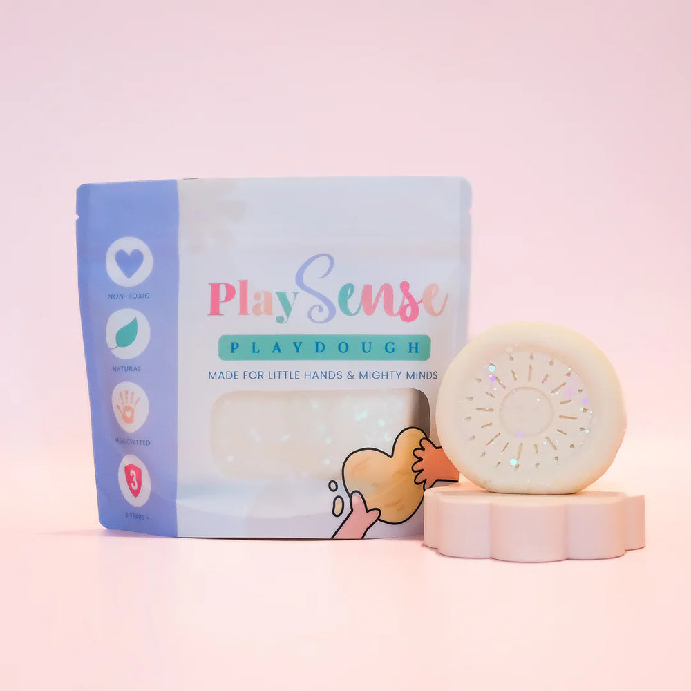 Dough Glitter White Coconut Scented
