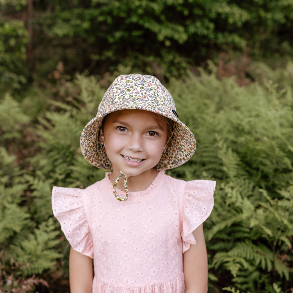 
                      
                        Ponytail Bucket Sun Hat Floret
                      
                    