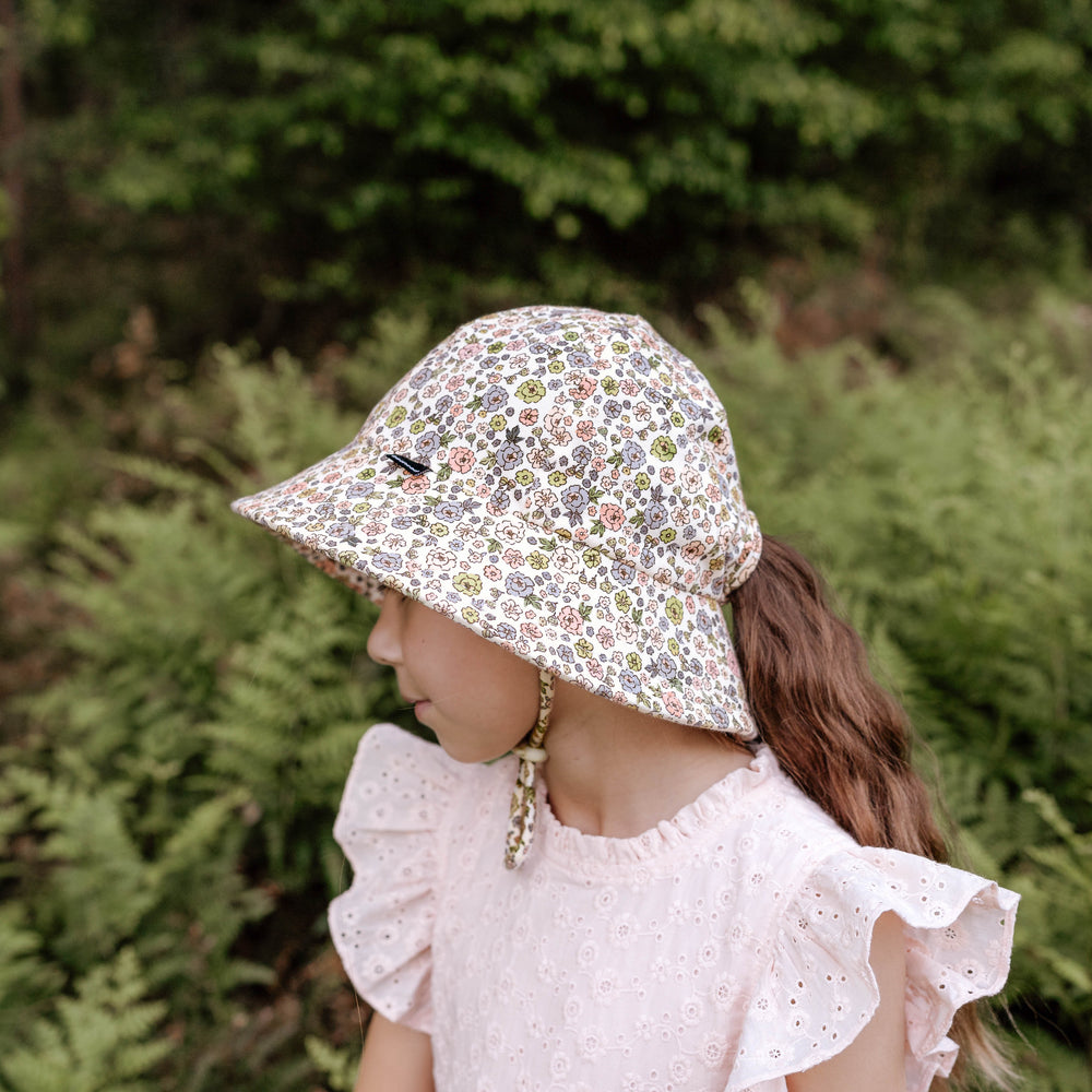
                      
                        Ponytail Bucket Sun Hat Floret
                      
                    