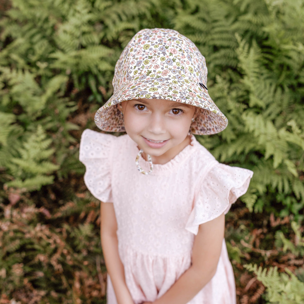 
                      
                        Ponytail Bucket Sun Hat Floret
                      
                    