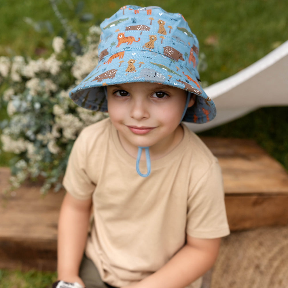 
                      
                        Classic Bucket Sun Hat Safari
                      
                    