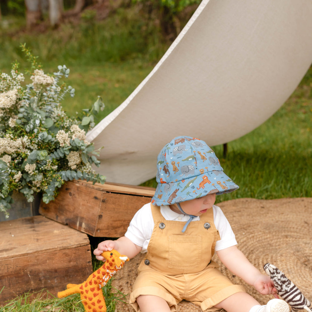
                      
                        Toddler Bucket Sun Hat Safari
                      
                    