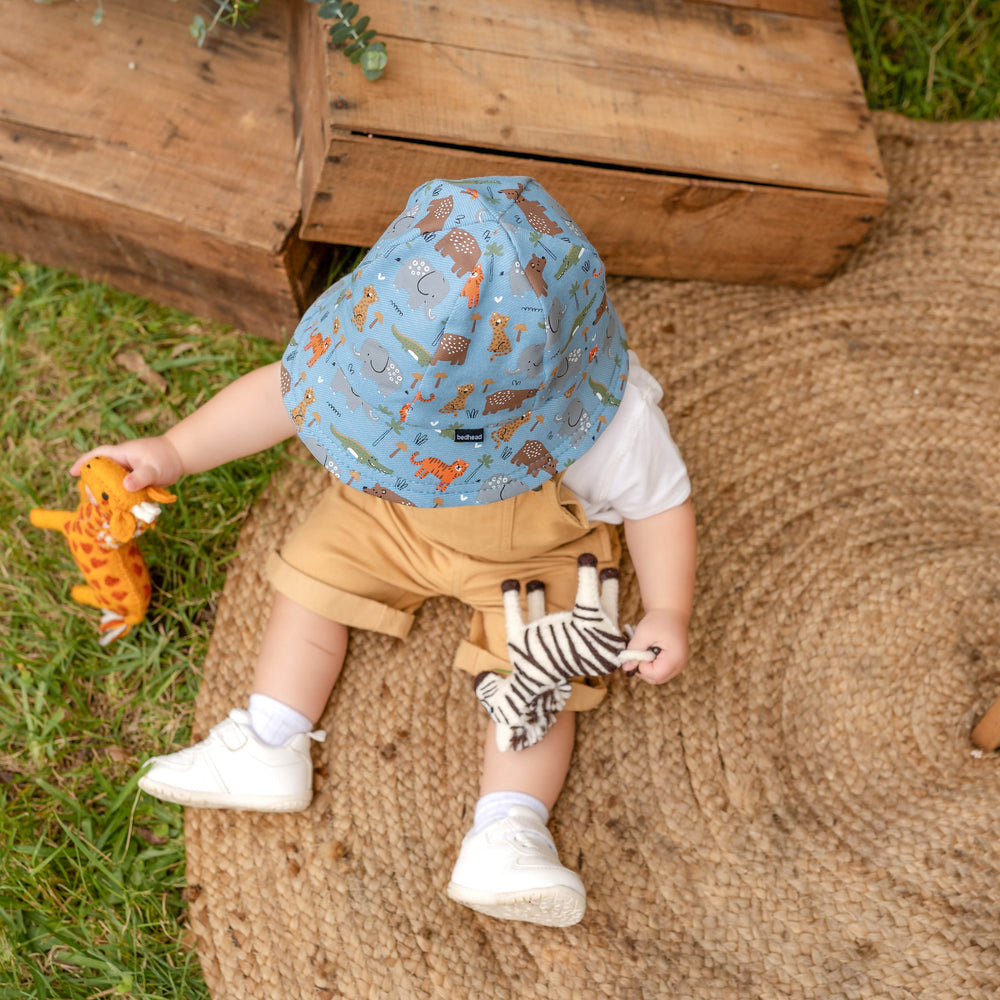 
                      
                        Toddler Bucket Sun Hat Safari
                      
                    
