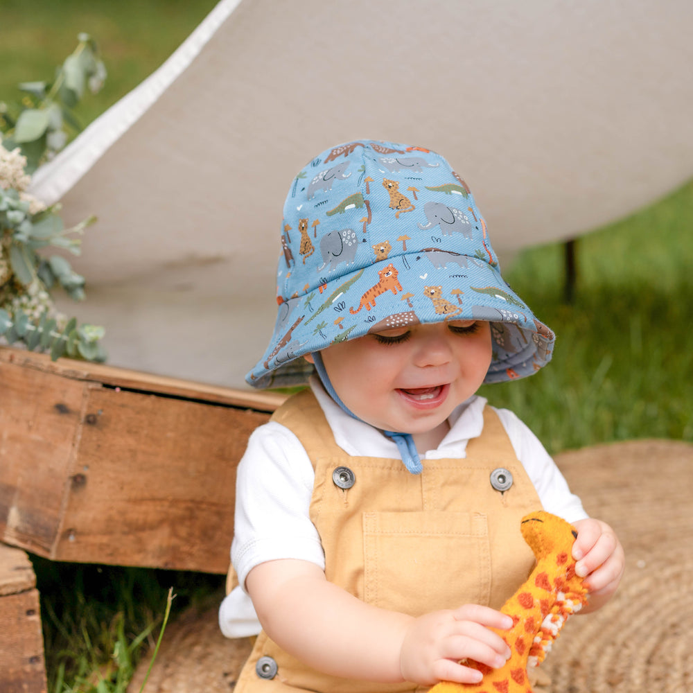 
                      
                        Toddler Bucket Sun Hat Safari
                      
                    