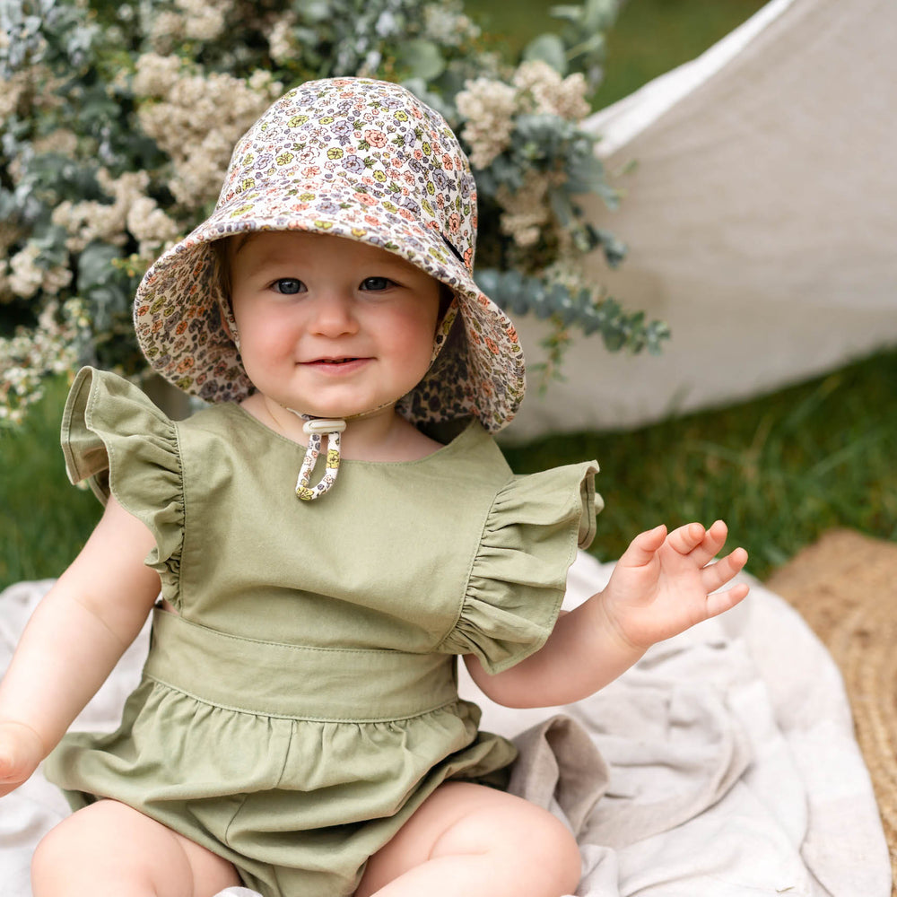 
                      
                        Toddler Bucket Sun Hat Floret
                      
                    