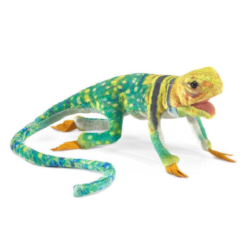 Load image into Gallery viewer, Finger Puppet | Collared Lizard
