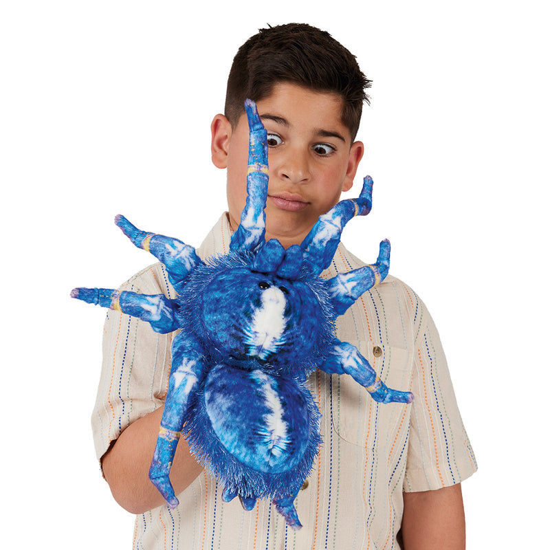 Blue Tarantula Hand Puppet
