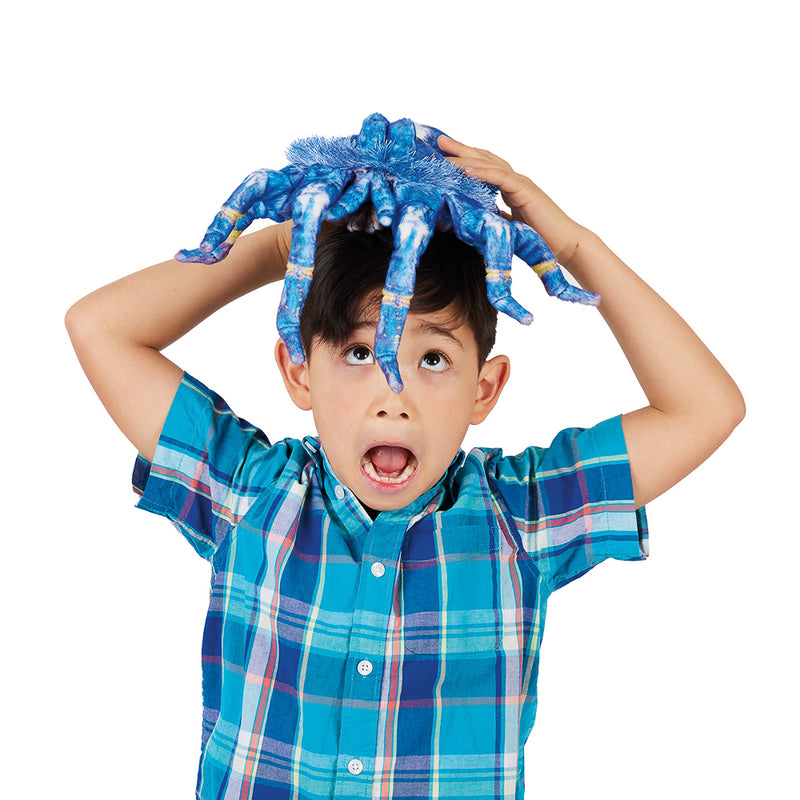 Blue Tarantula Hand Puppet