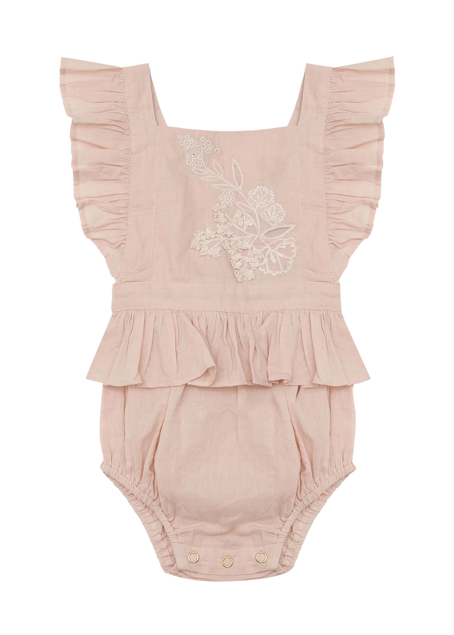 Florence Romper | Almond