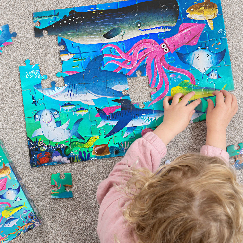 
                      
                        Foil Puzzle Shimmering Shark 60 Piece
                      
                    