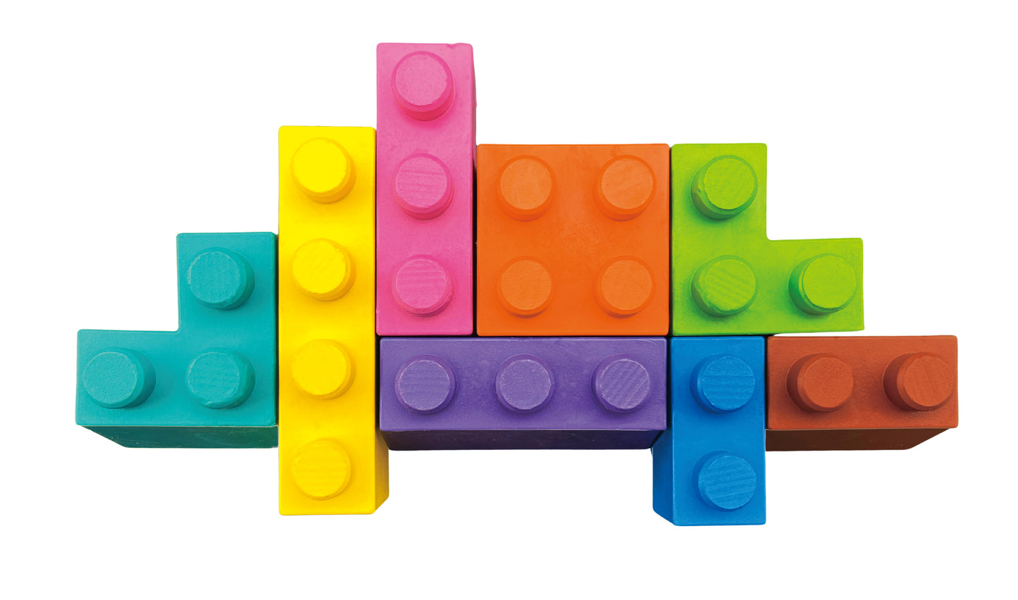 Block Crayons | Triceratops