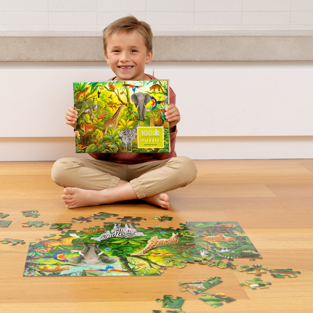 
                      
                        Holographic Puzzle Jungle Paradise 100 Piece
                      
                    