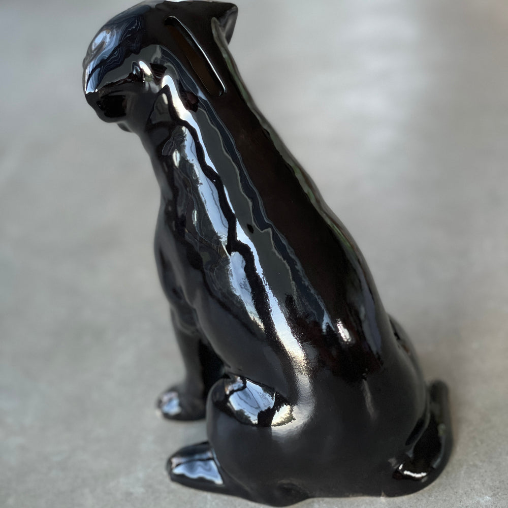 Ceramic Money Box | Black Labrador