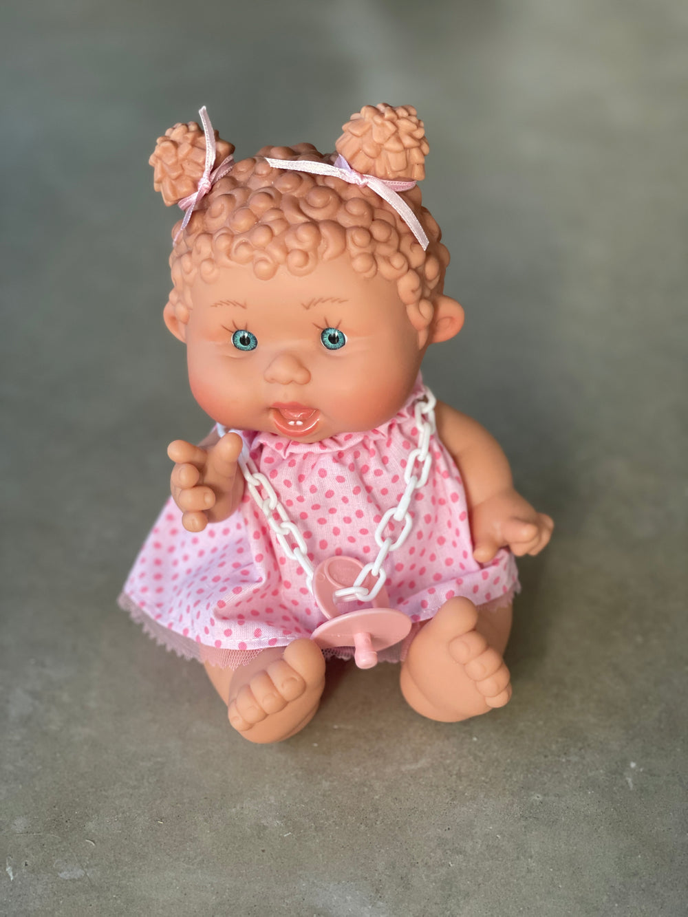 Pepote Original Baby Doll | Pink Polka Dot