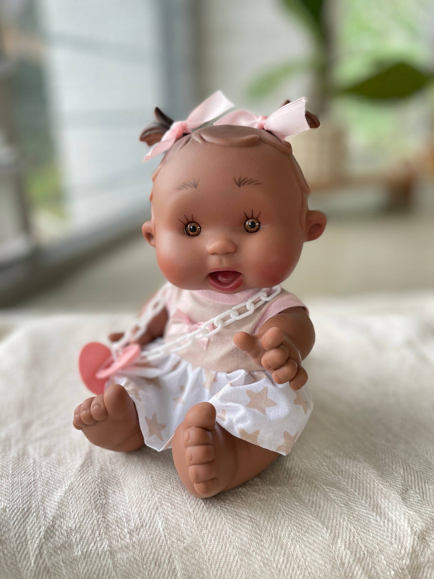 Pepote Original Baby Doll | Beige Stars