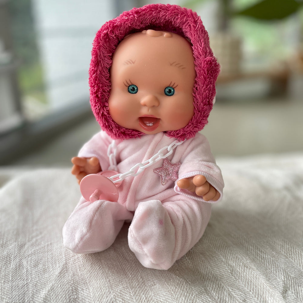 Pepote Original Baby Doll | Pink Velvet