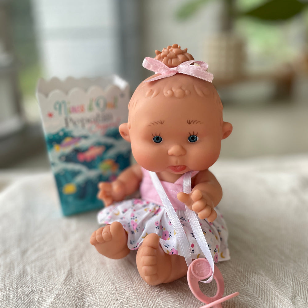 Pepotin Original Baby Doll | Pink Floral