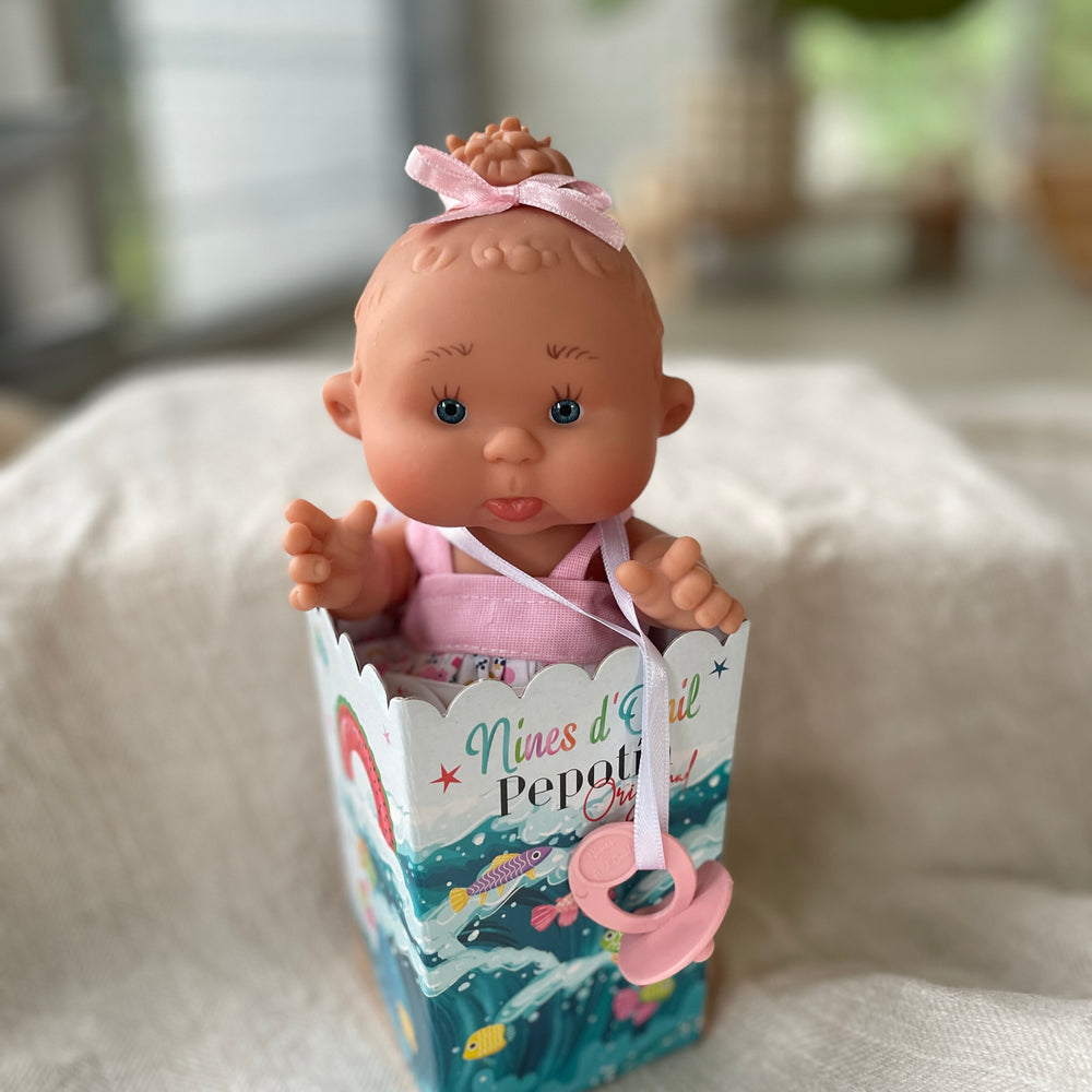 
                      
                        Pepotin Original Baby Doll | Pink Floral
                      
                    