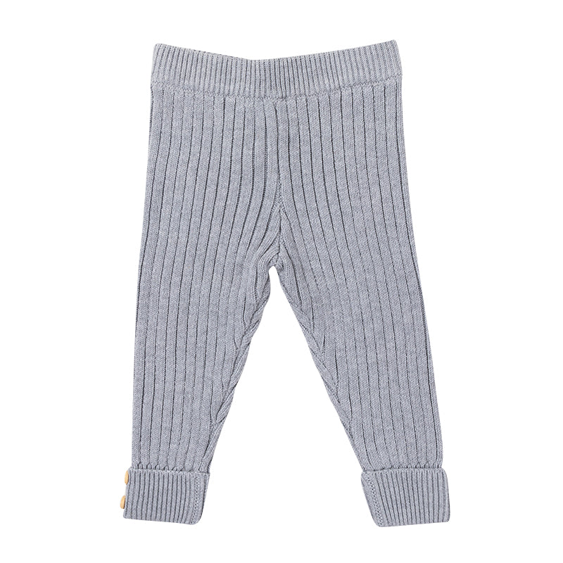 
                      
                        Ribbed Knit Button Cuff Leggings | Fog
                      
                    