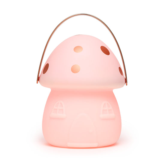 Load image into Gallery viewer, Fairy Carry Lantern | Pink &amp;amp; Rose Gold
