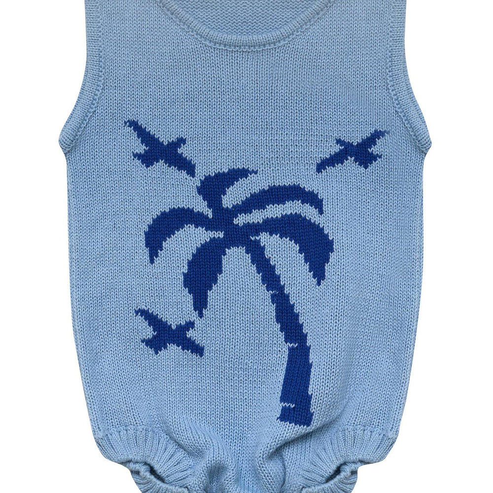 Lousia Romper Island Blue