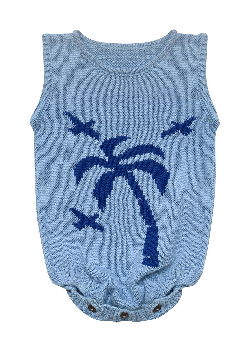 Lousia Romper Island Blue