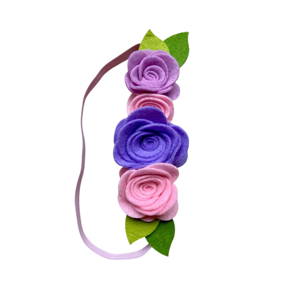 Felt DIY Kit | Purple Headband