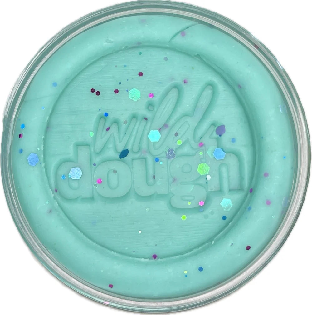 Mermaid Mint Glitter Playdough