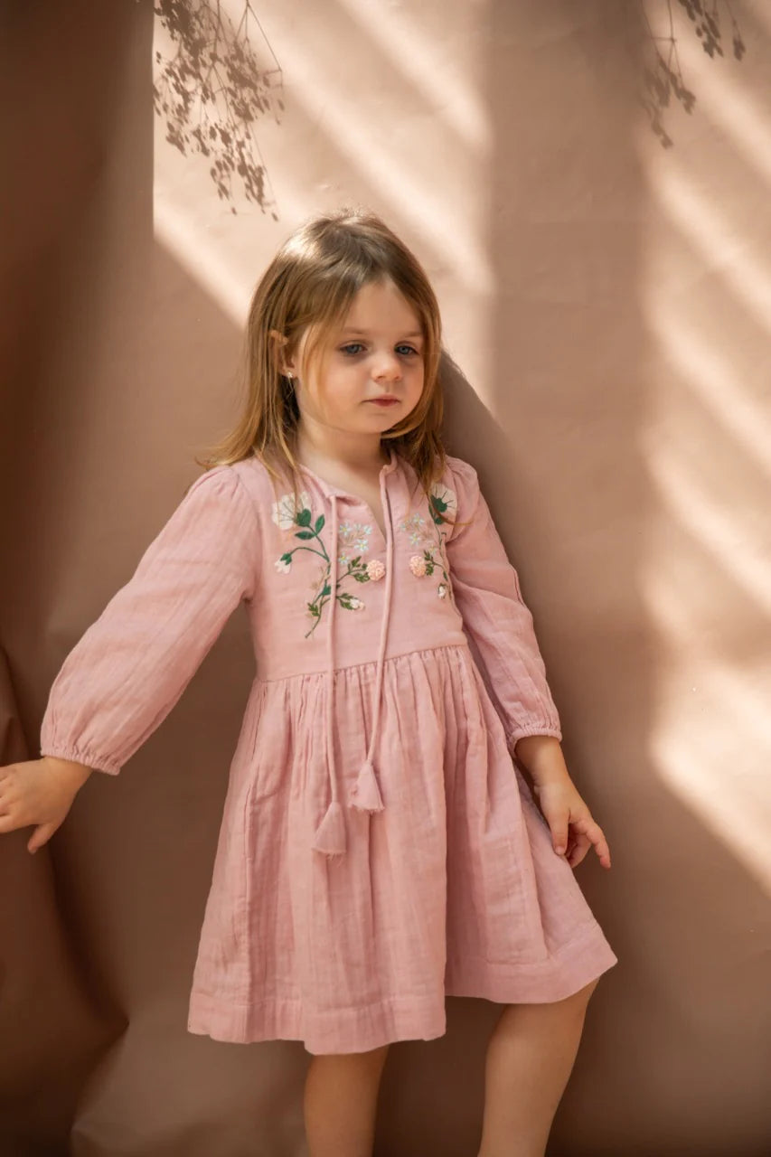 Nadia Dress | Pink Lady Apple