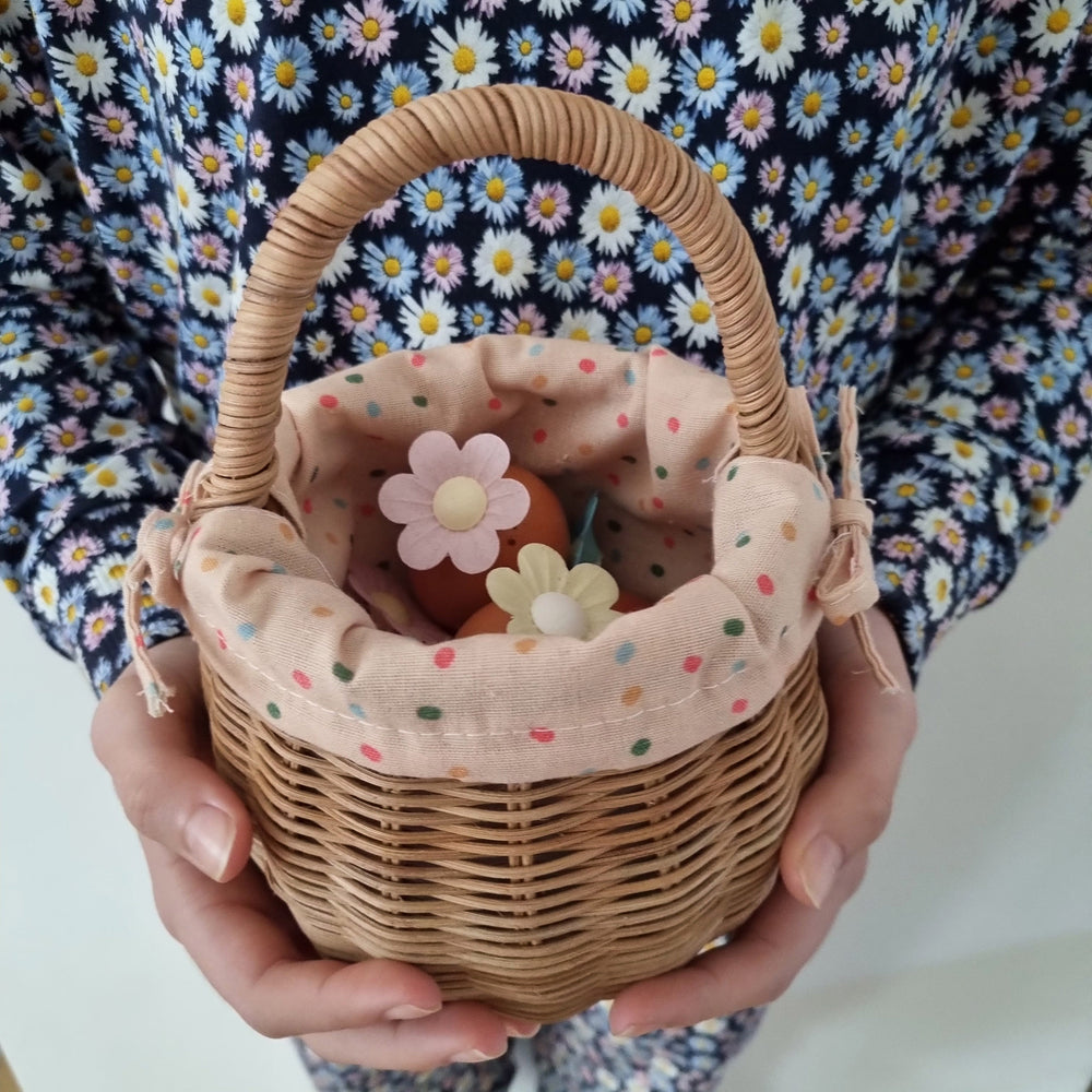 
                      
                        Rattan Berry Basket With Lining | Gumdrop
                      
                    