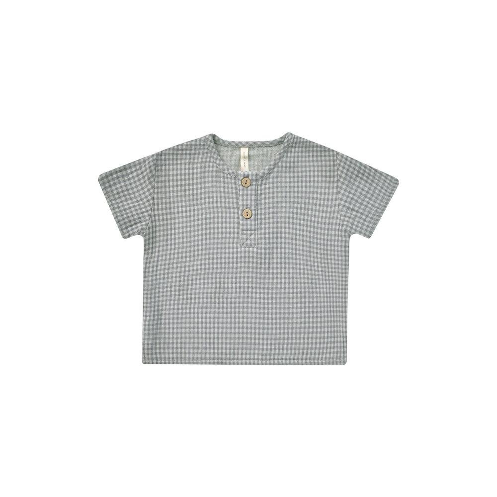 
                      
                        Henry Top | Blue Gingham
                      
                    