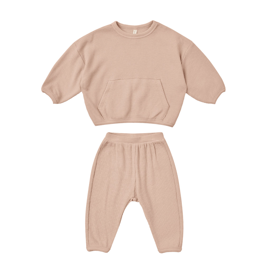 
                      
                        Waffle Slouch Set | Blush
                      
                    