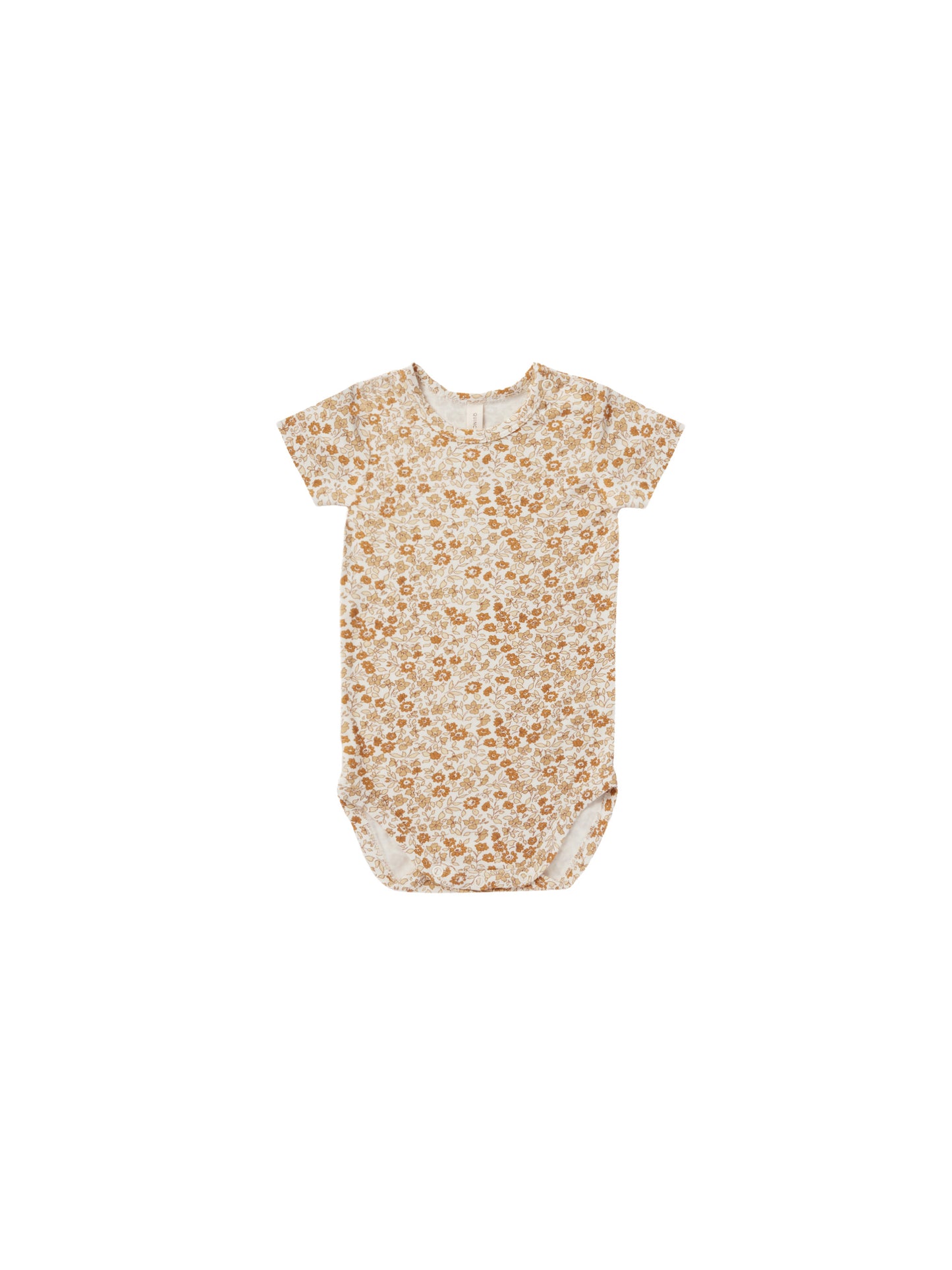 Bamboo Short Sleeve Bodysuit | Marigold