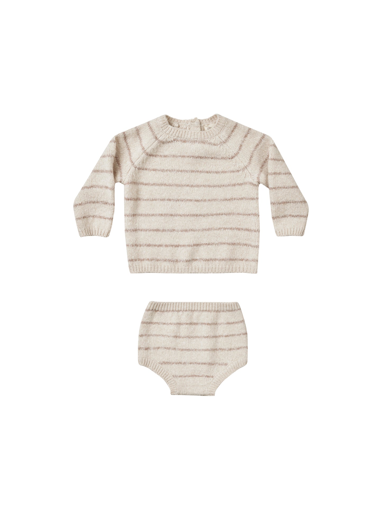 Bailey Knit Set | Heathered Oat Stripe