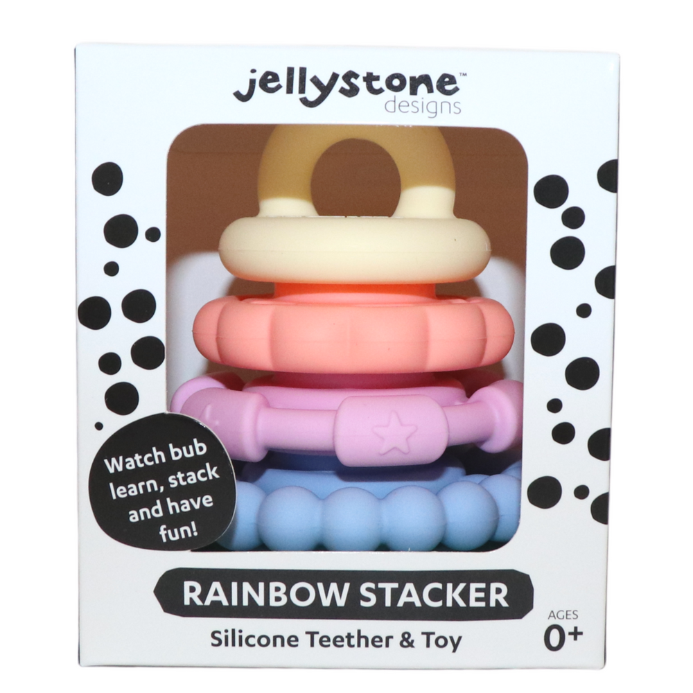 
                      
                        Rainbow Stacker & Teething Toy | Pastel
                      
                    