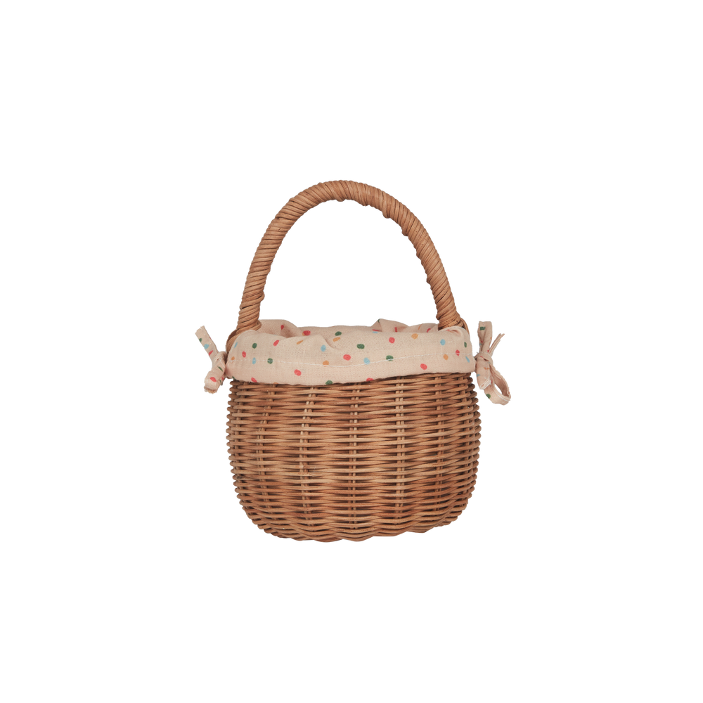 
                      
                        Rattan Berry Basket With Lining | Gumdrop
                      
                    