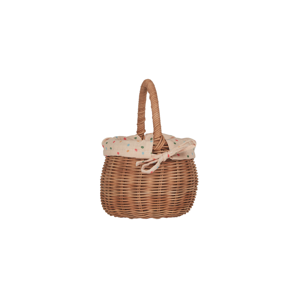 
                      
                        Rattan Berry Basket With Lining | Gumdrop
                      
                    