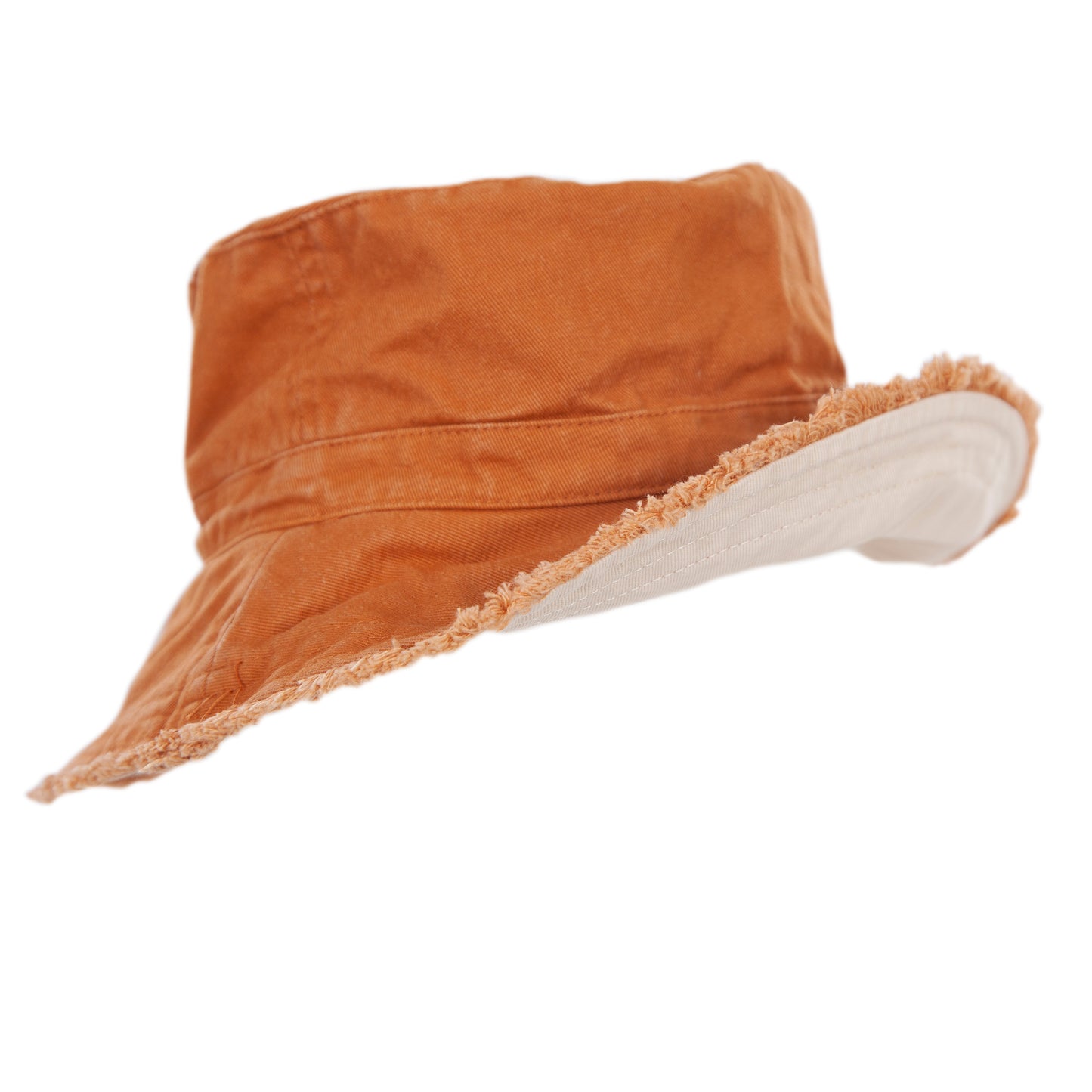 Frayed Bucket Hat | Chestnut