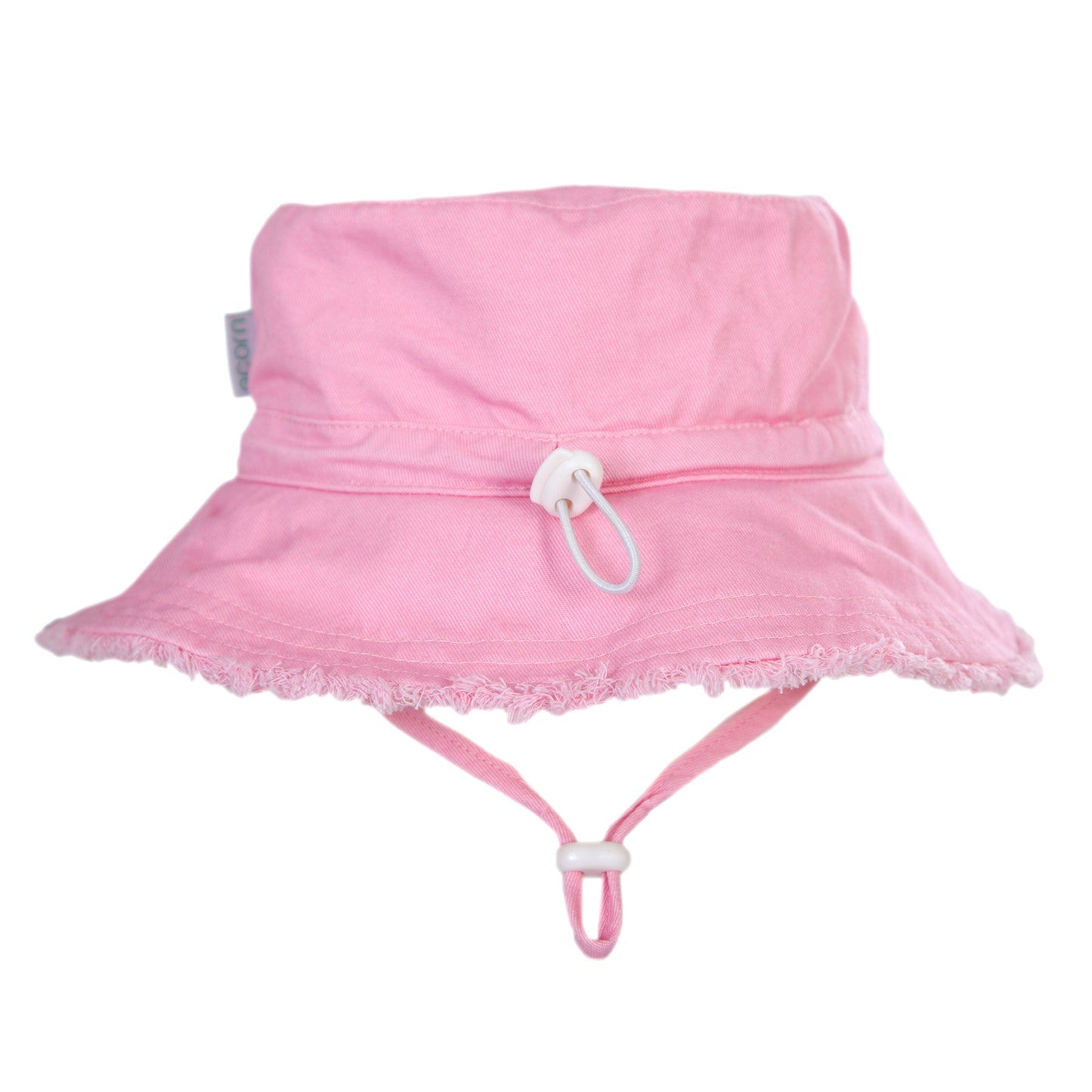 Load image into Gallery viewer, Frayed Bucket Hat | Strawberry
