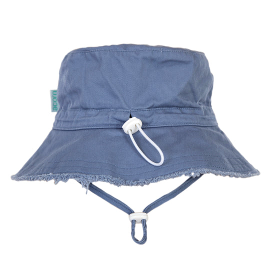 Frayed Bucket Hat | Sky Blue