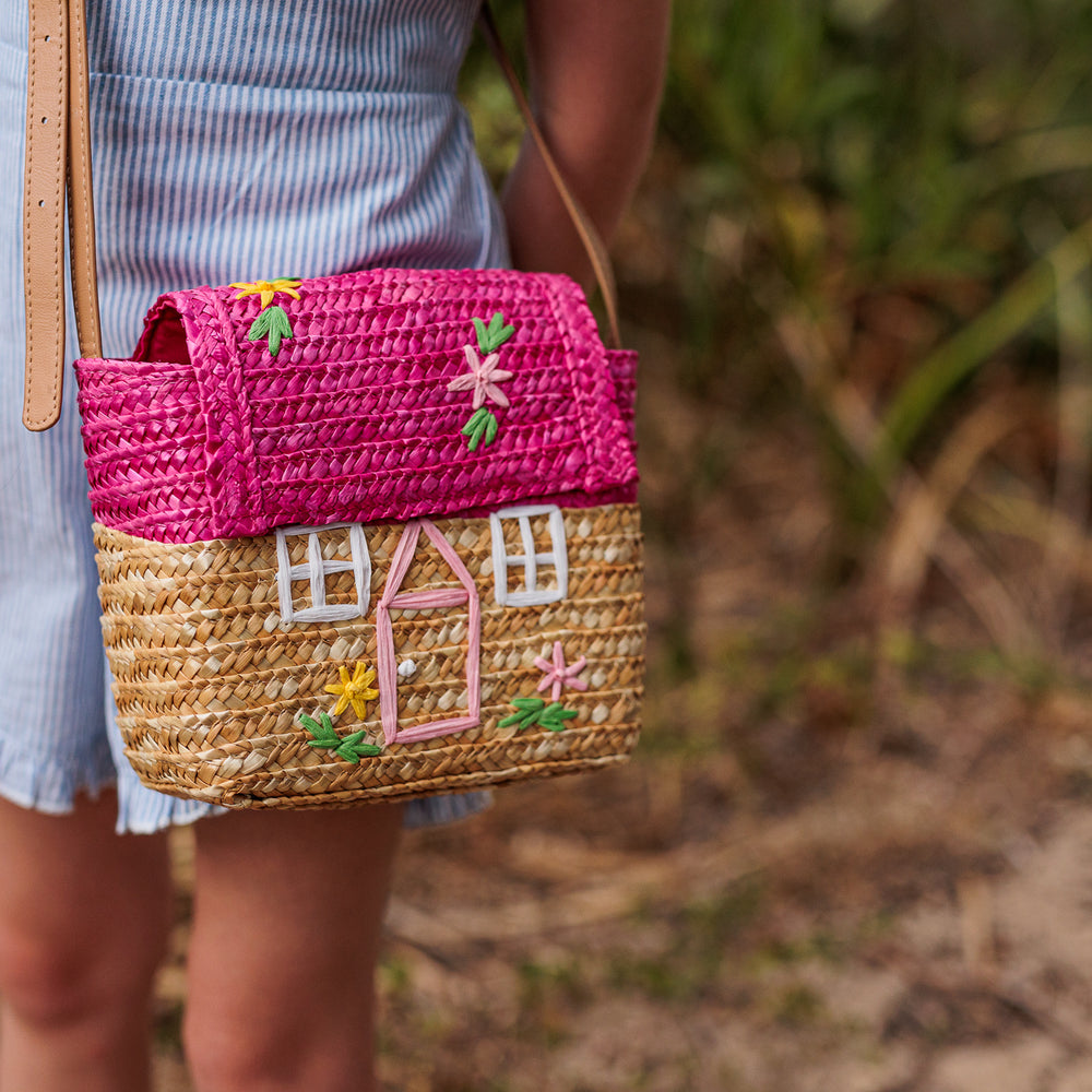 
                      
                        Tiny Home Straw Bag
                      
                    