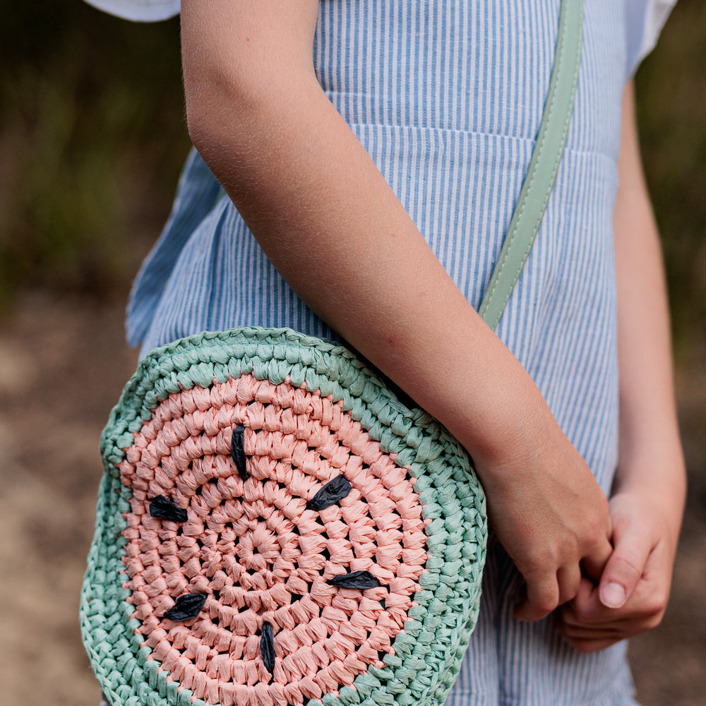 Watermelon Straw Bag